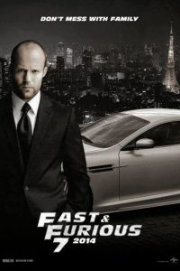 hızlı ve öfkeli 7 poster afiş
