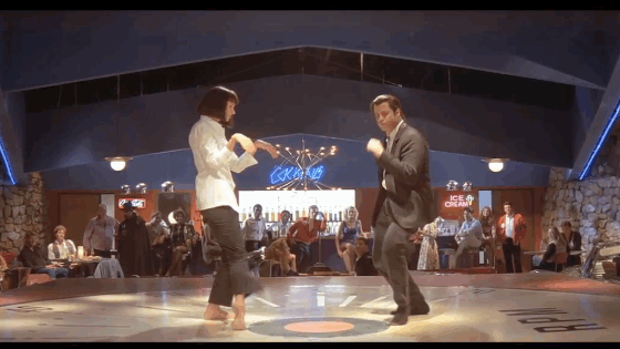 pulp fuction dance